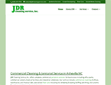 Tablet Screenshot of jdrcleaningservice.com